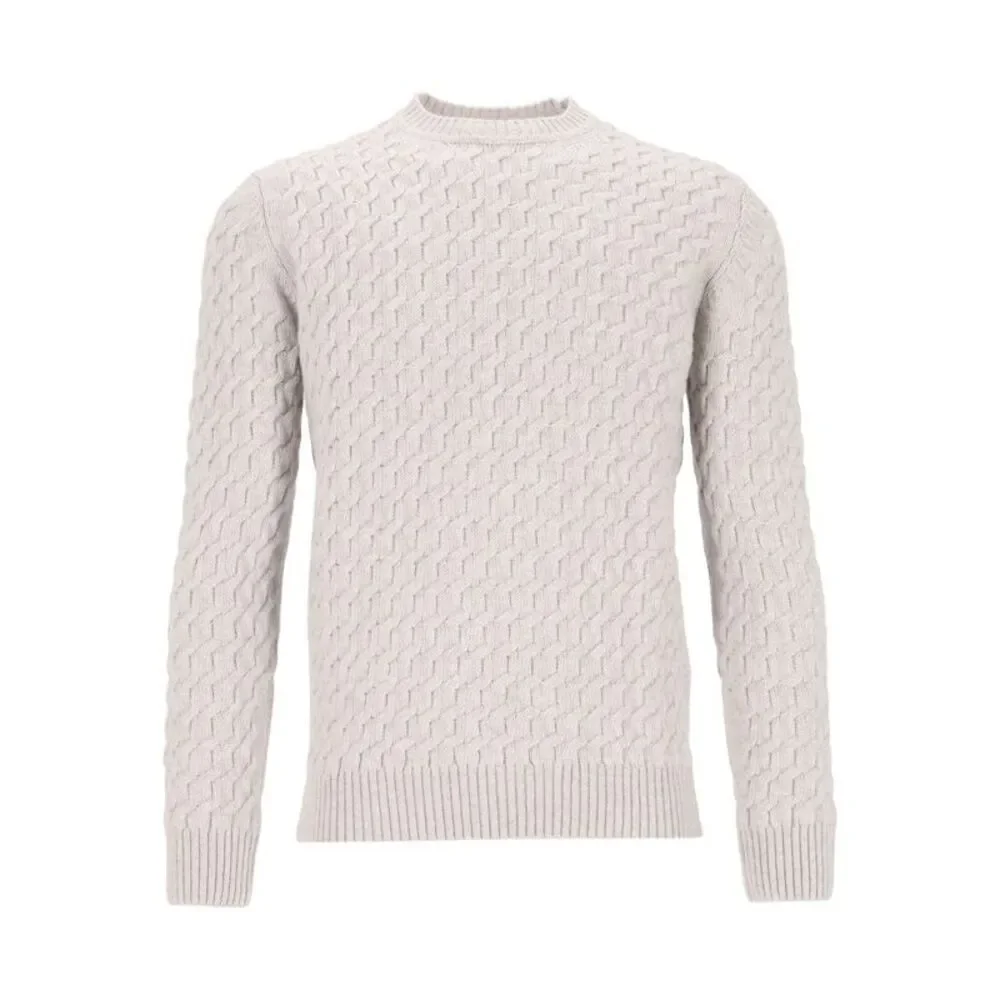 Al Duca D'aosta Men Cable Knit Sweater